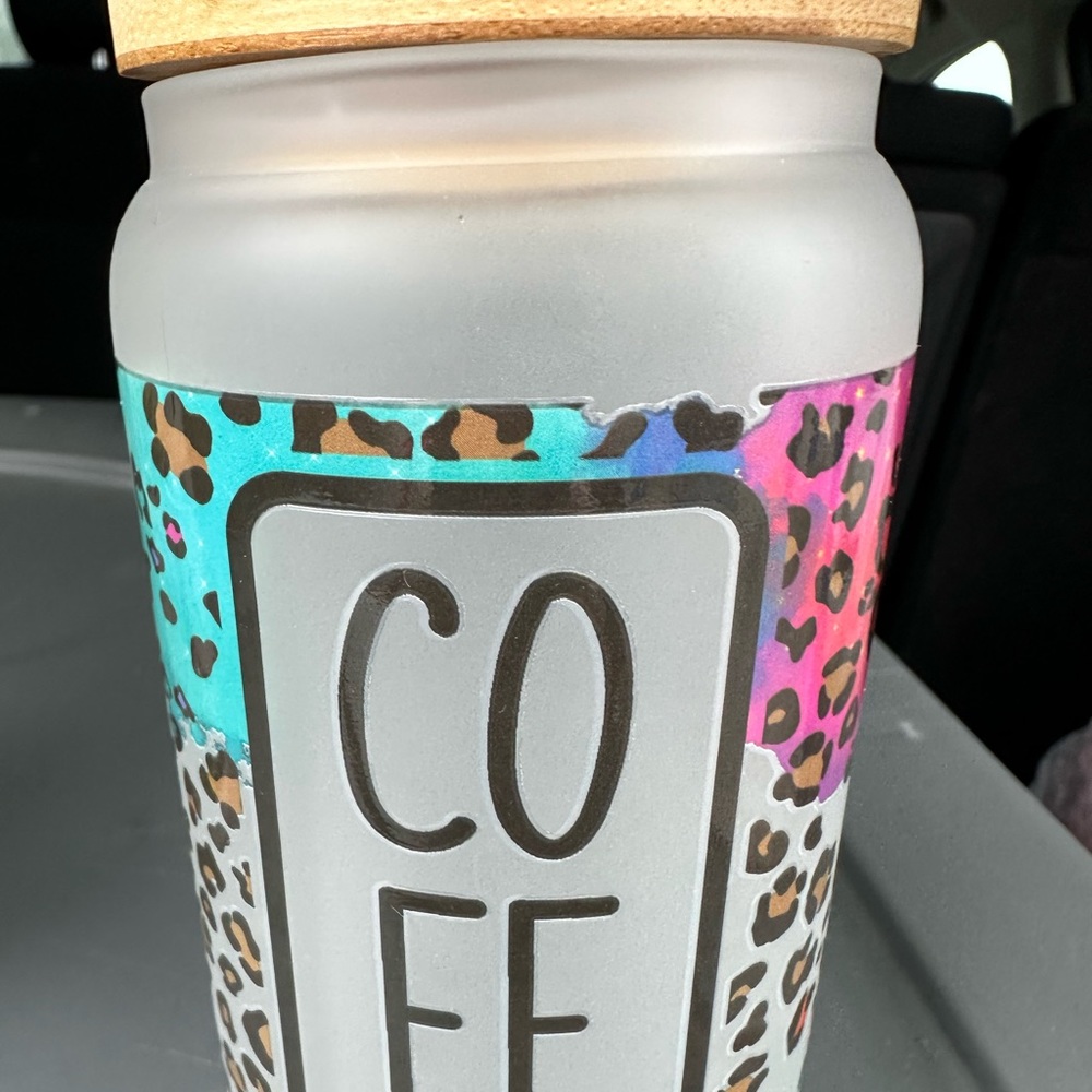 New Libbey with coffee on it for all the coffee lovers.